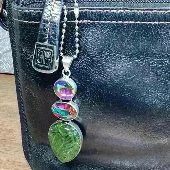 Giani Bernni Black Leather Crossbody bag - Picture 2 of 10